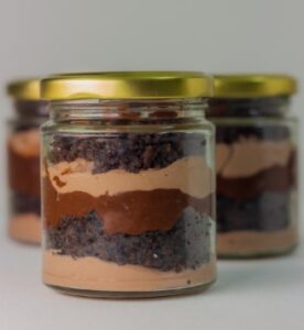 Chocolate Mousse Jar cake